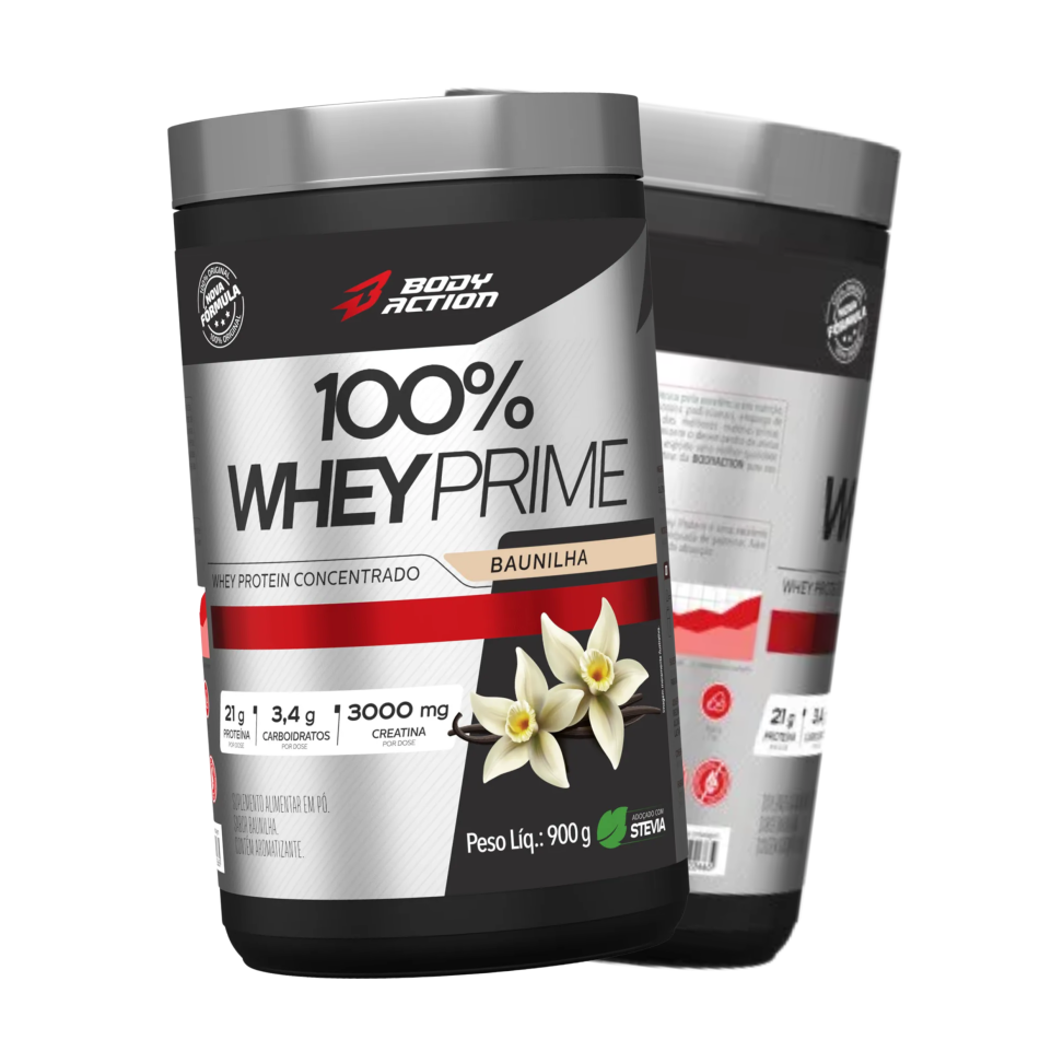 Whey 100% concentrado Bodyaction 900g