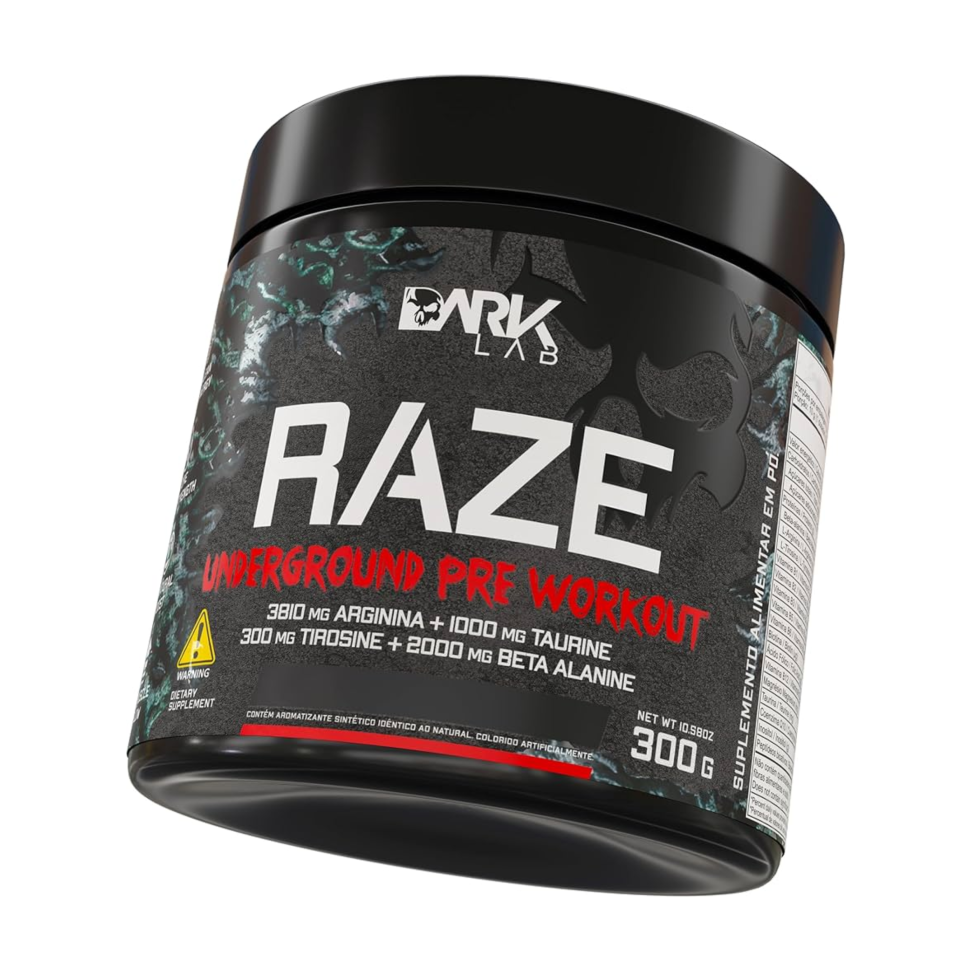 Pré treino Raze 300g Sem Cafeina - Dark Lab