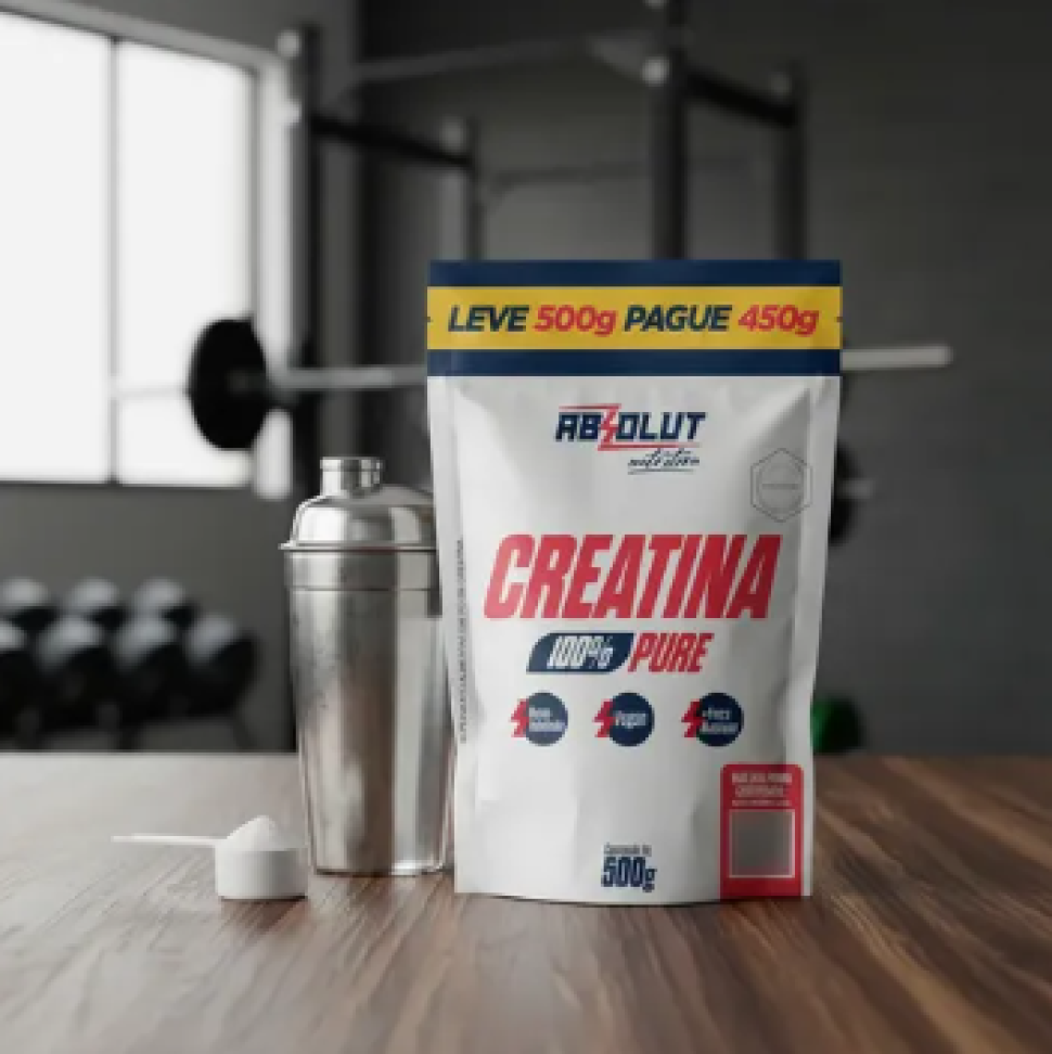 Creatina Absolut 500g Refil - 100% pura