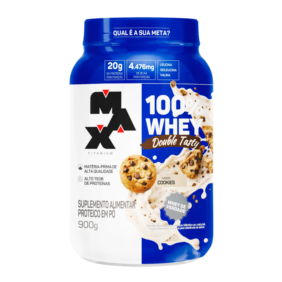 Whey 100% concentrado Max Titanium 900g - Tasty version - #5
