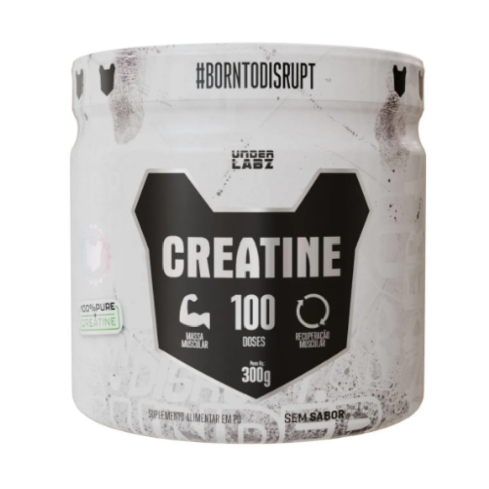 Creatina Under Labs 300g - 100% pura