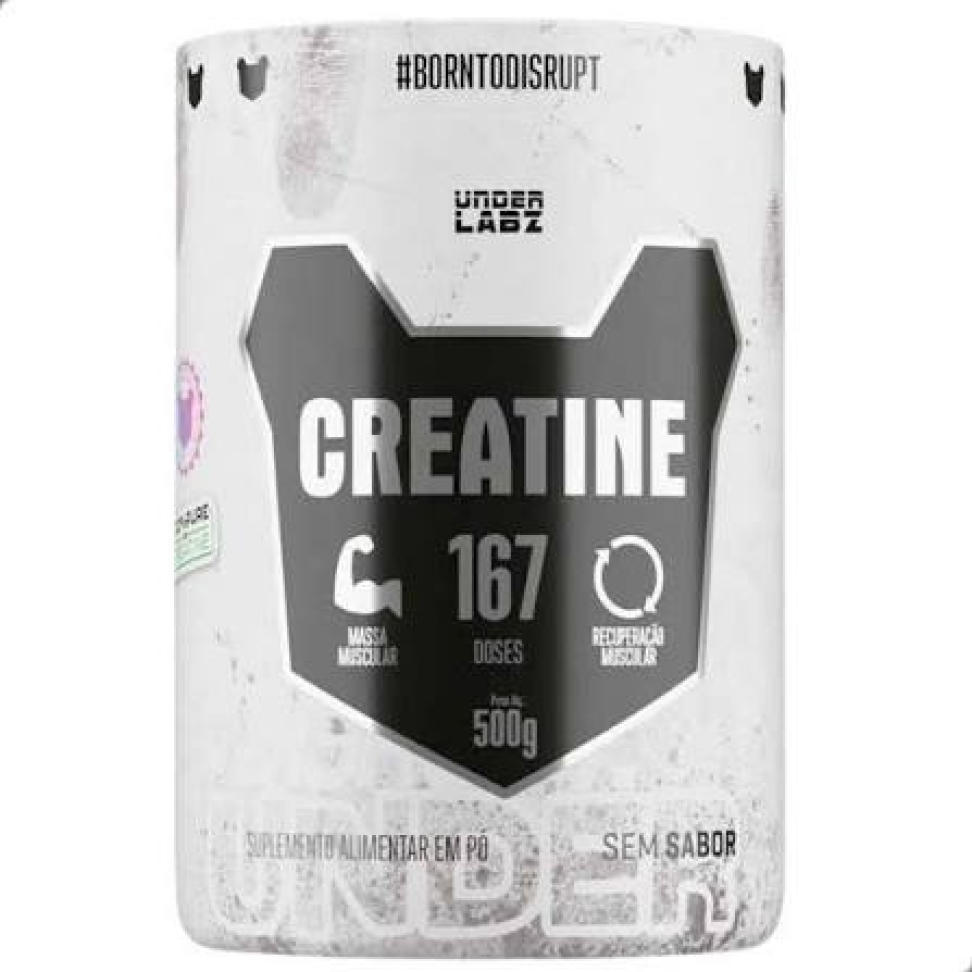 Creatina Under Labs 500g - 100% pura