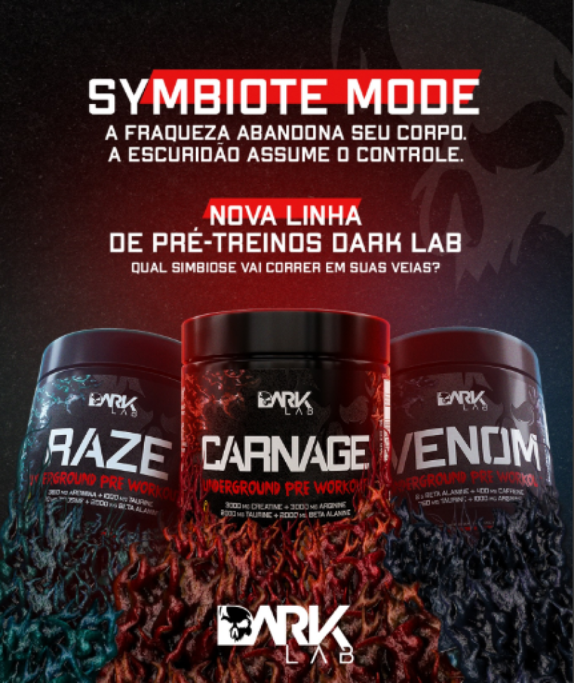 Pré treino Raze 300g Sem Cafeina - Dark Lab - #4