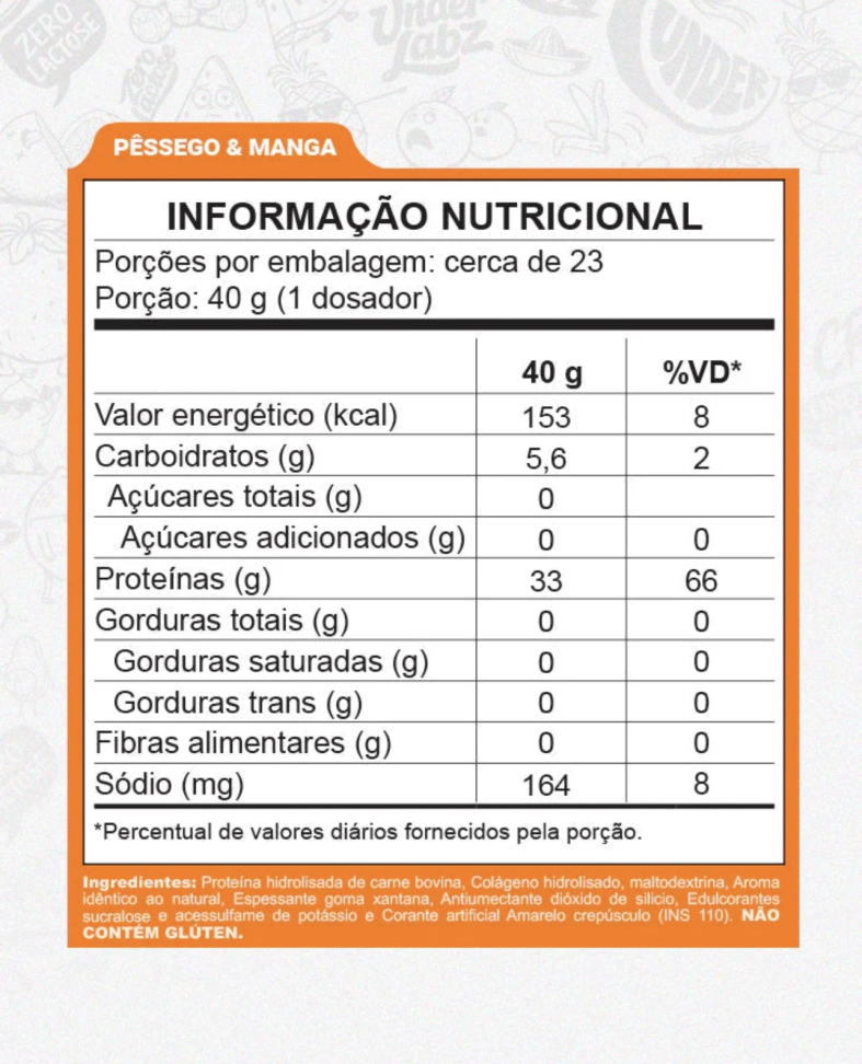 Beef Protein Crush Under Labs 900g - Zero lactose - #6
