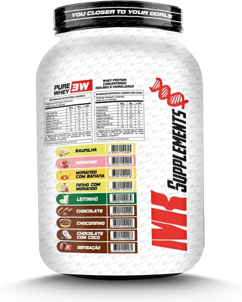 Whey Protein 3W Pure Whey Pote 900g - MK Supplements - #3