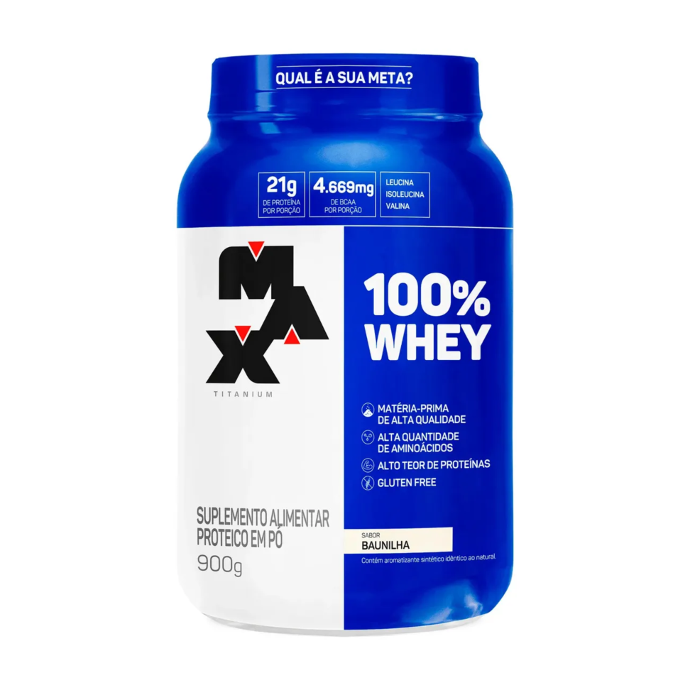 Whey 100% concentrado Max Titanium 900g - #3