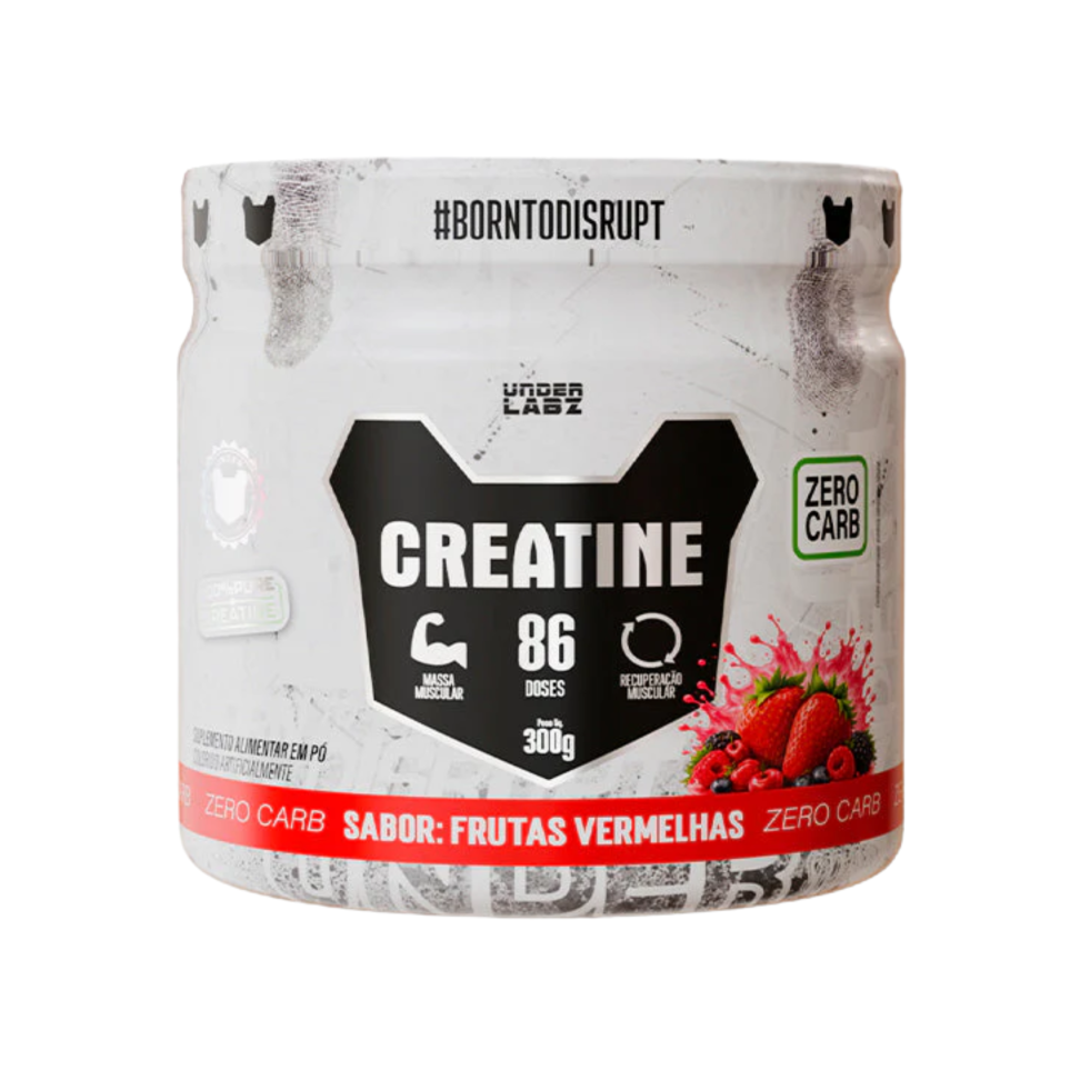 Creatina Under Labs 300g - Com sabor ( Zero carbo )