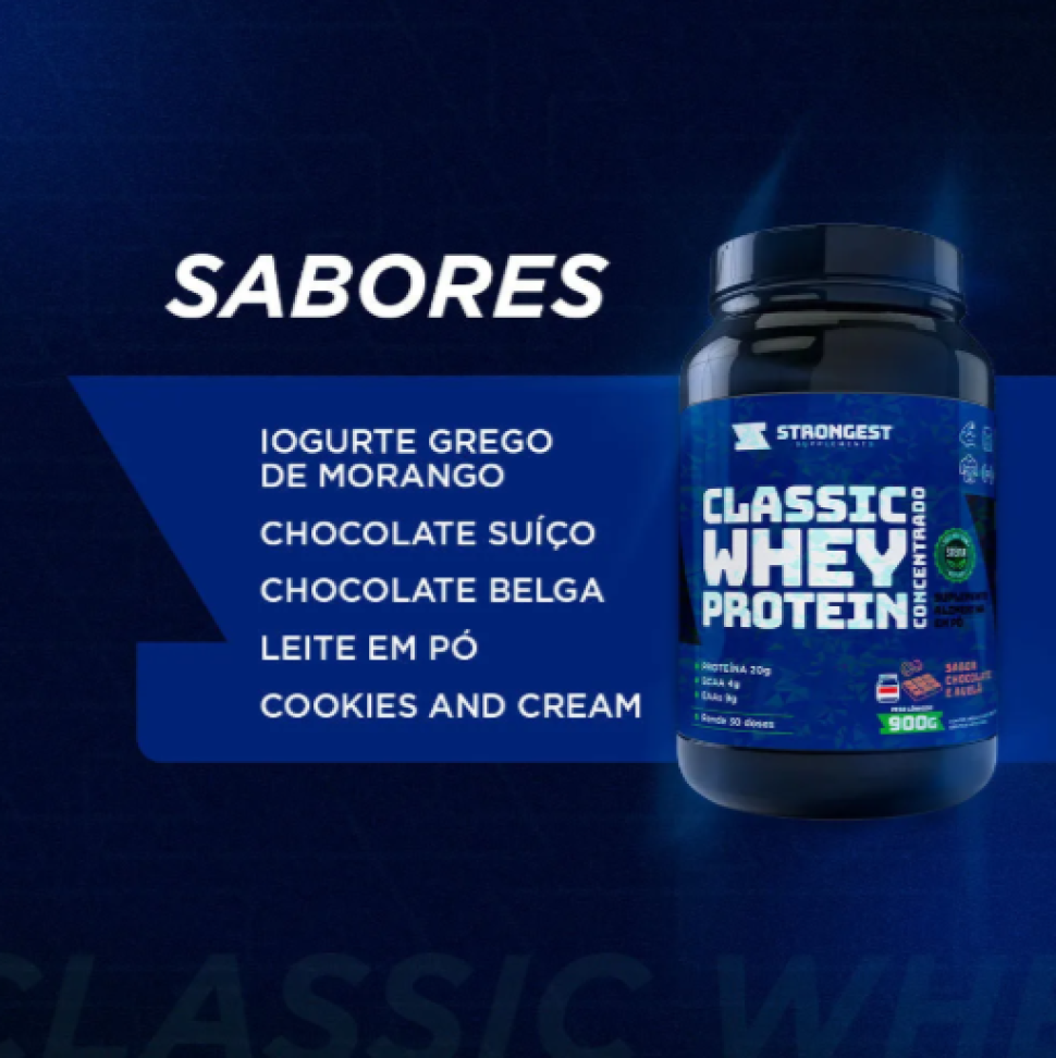 Whey Classic Protein Strongest Supplements 900g - #5