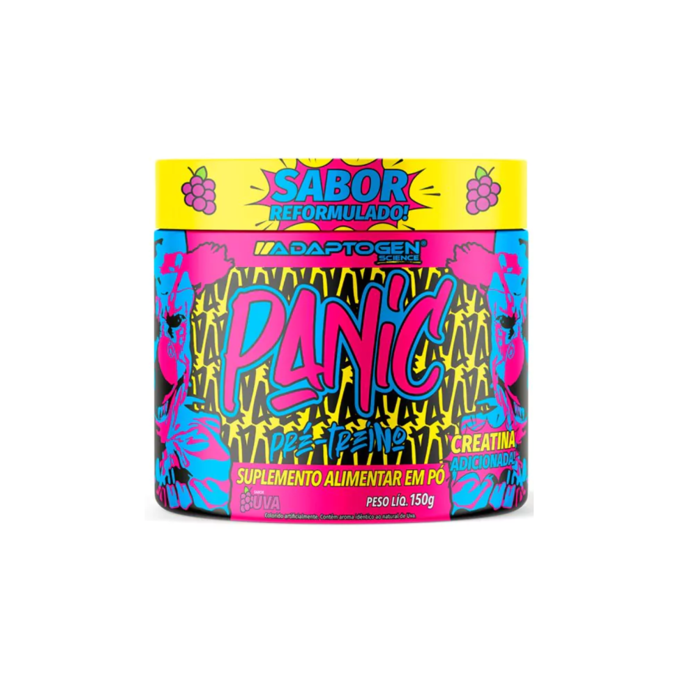 Pré treino Panic 150G - Adaptogen