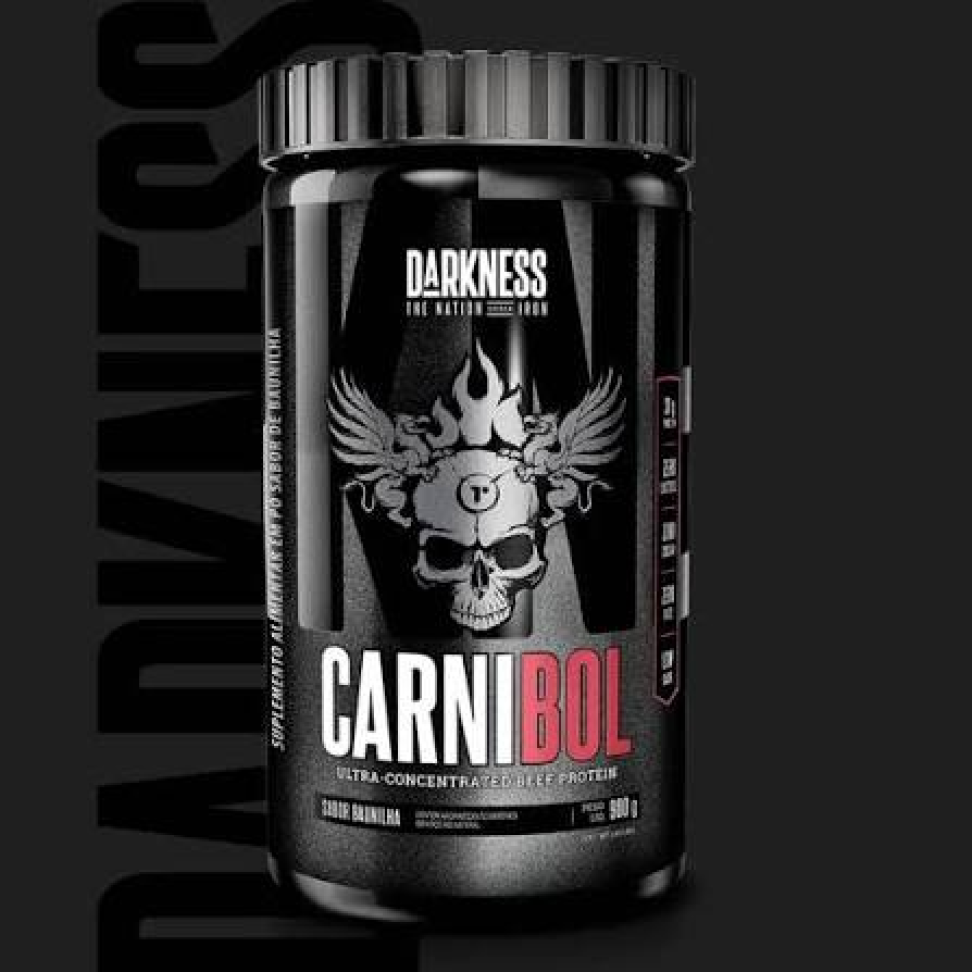Carnibol Darkness 900g - Zero lactose