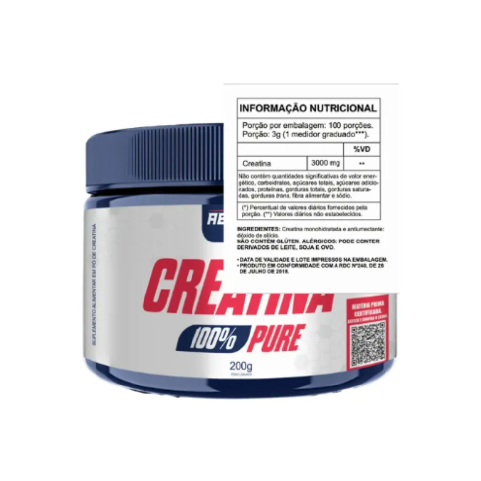 Creatina Absolut 200g - 100% pura