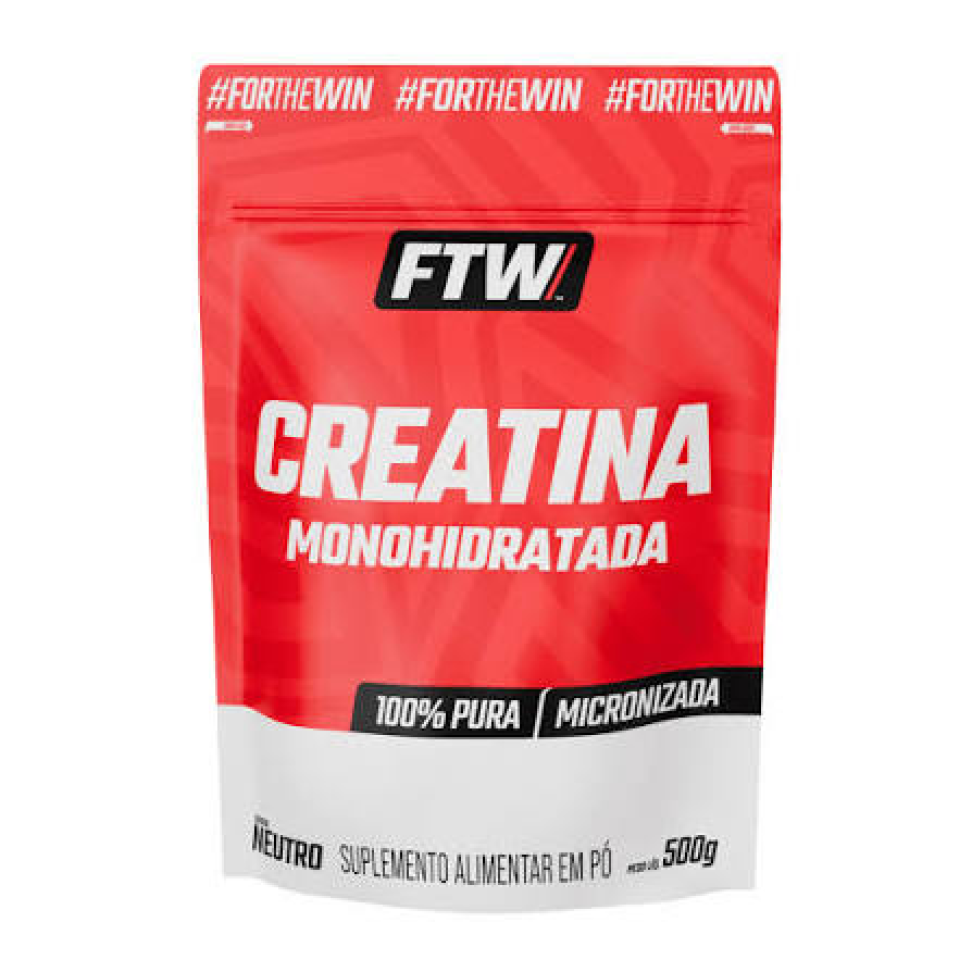 Creatina FTW 500g Refil - 100% pura