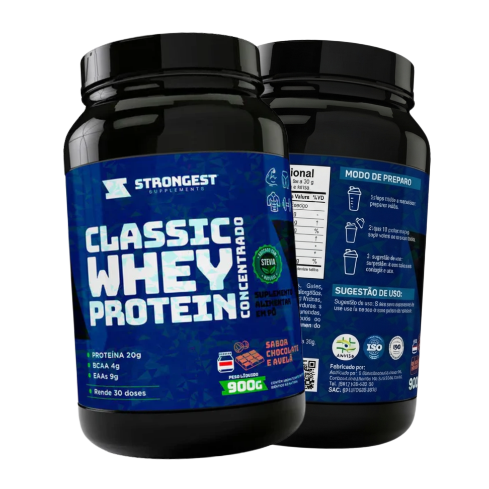 Whey Classic Protein Strongest Supplements 900g