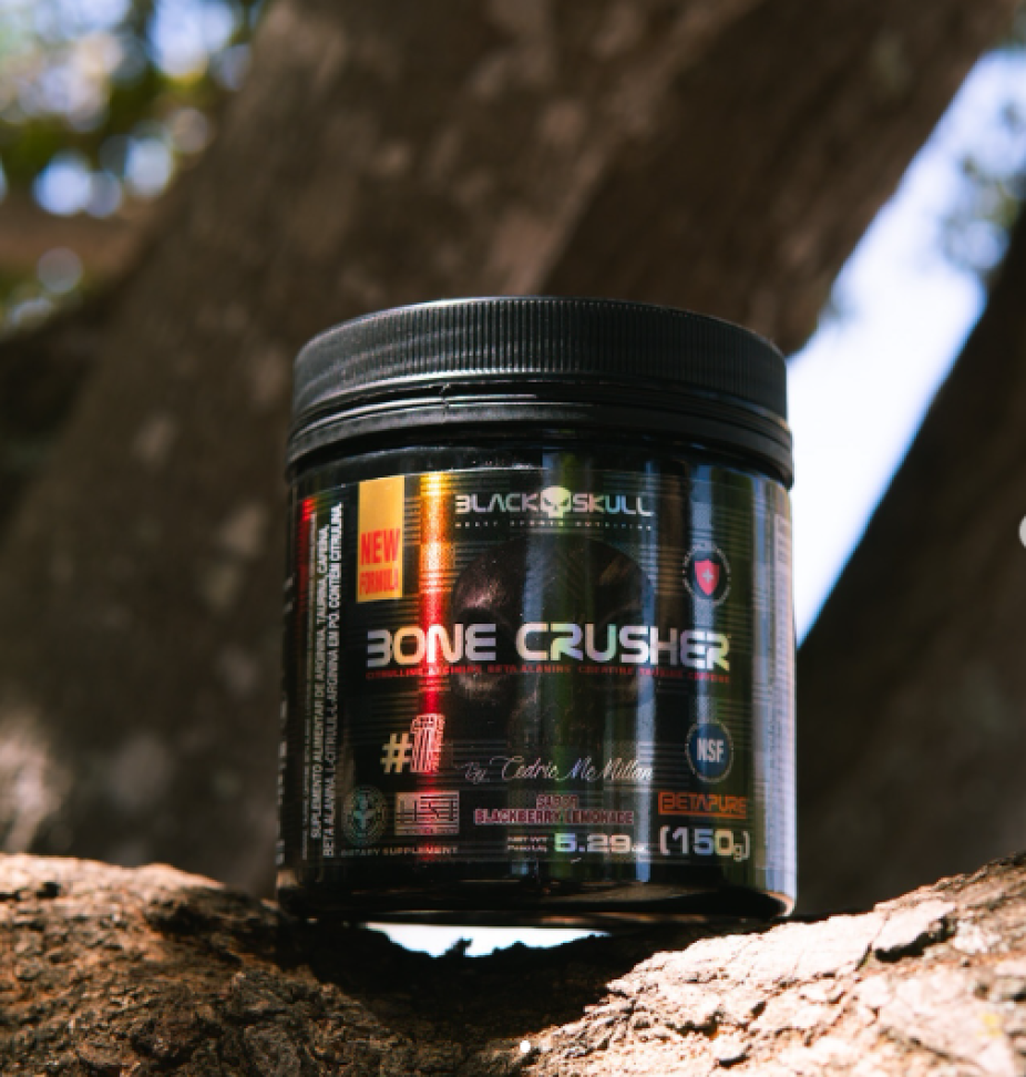 Pré treino Bone Crusher 150g - Black Skull