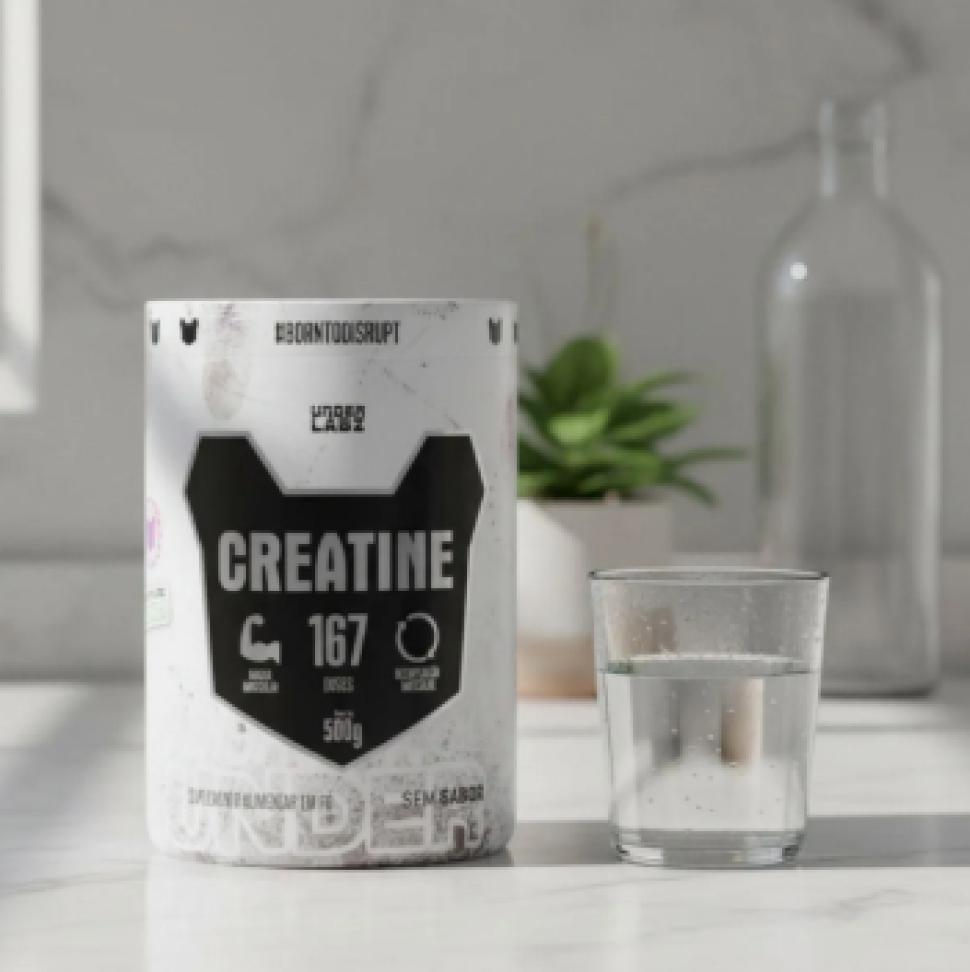 Creatina Under Labs 500g - 100% pura
