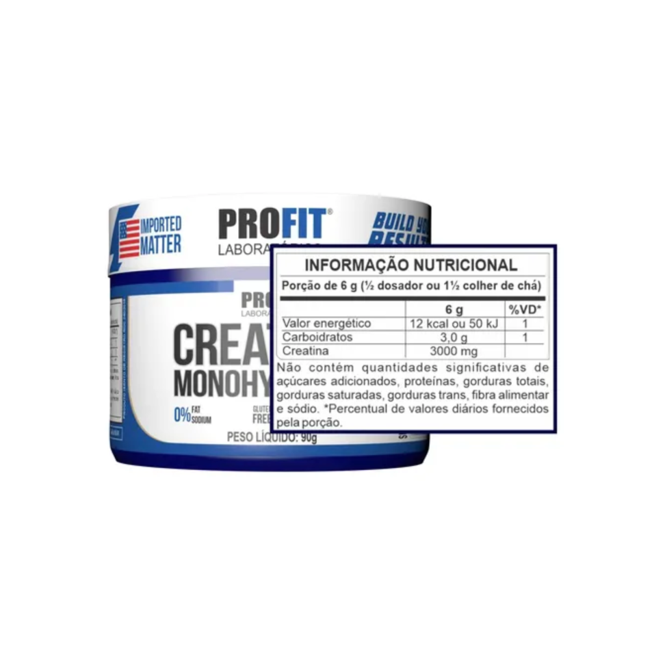 Creatina Profit Lab 90g - 100% pura