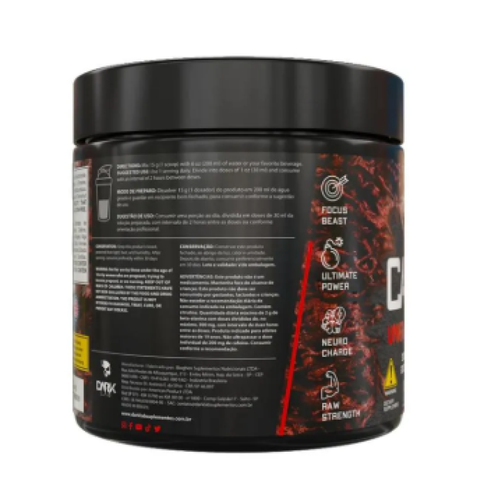 Pré treino Carnage 450g - Dark Lab