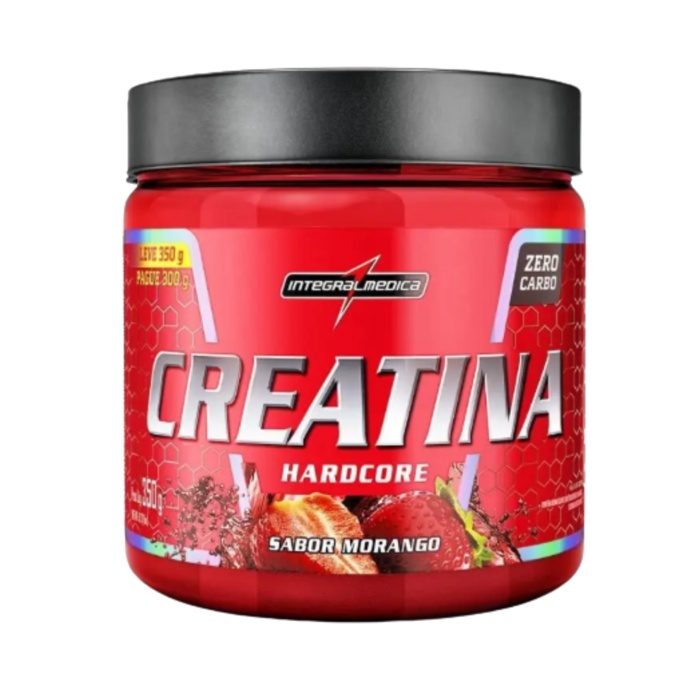 Creatina Integral Médica 350g - Com sabor ( Zero carbo )