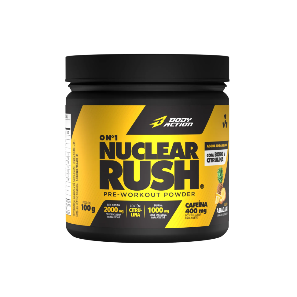 Pré treino Nuclear Rush 100g - Bodyaction