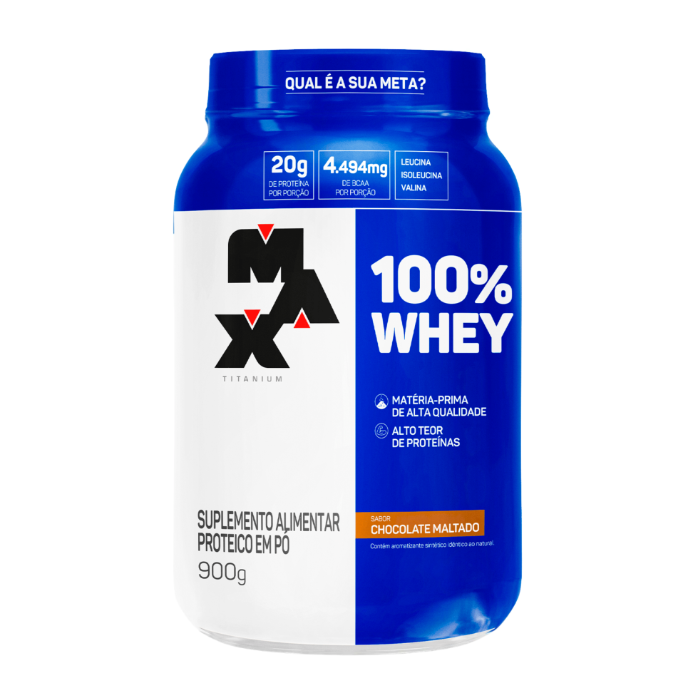 Whey 100% concentrado Max Titanium 900g - #5