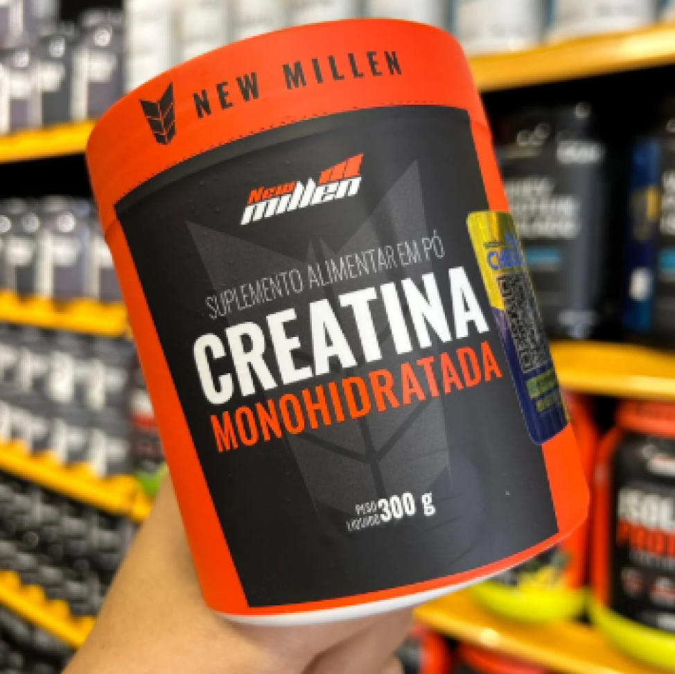 Creatina New Millen 300g - 100% pura