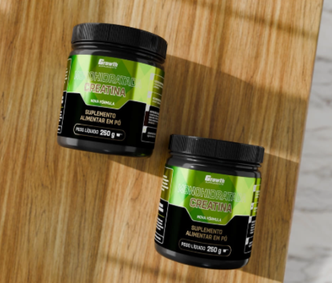 Creatina Growth 250g - 100% pura