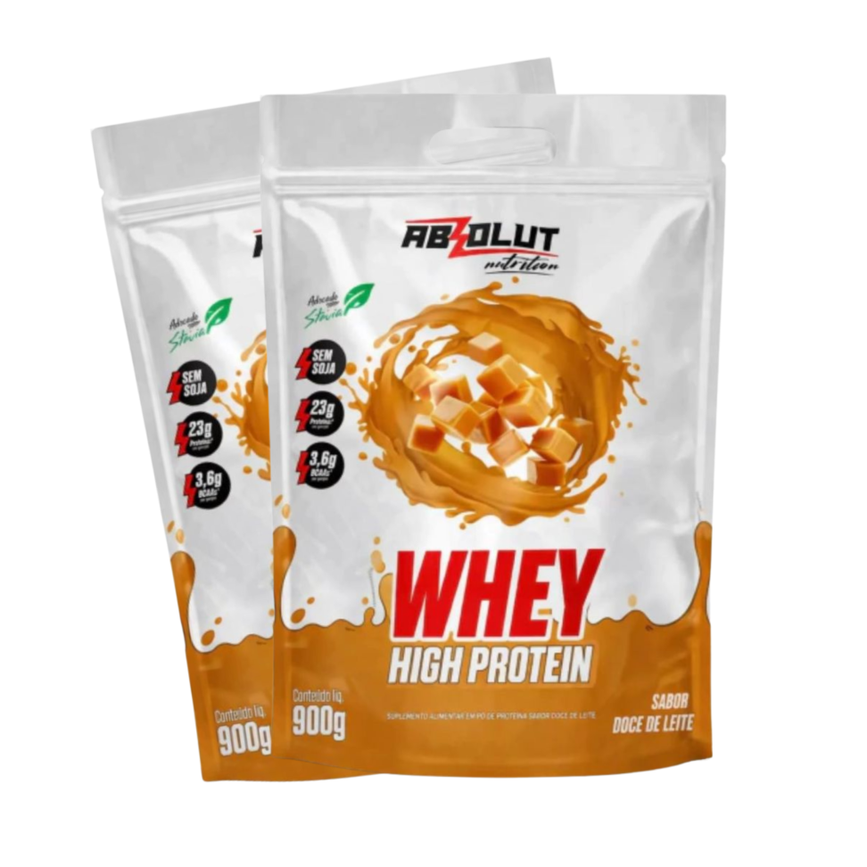 High Whey Protein Absolut 900g - Refil