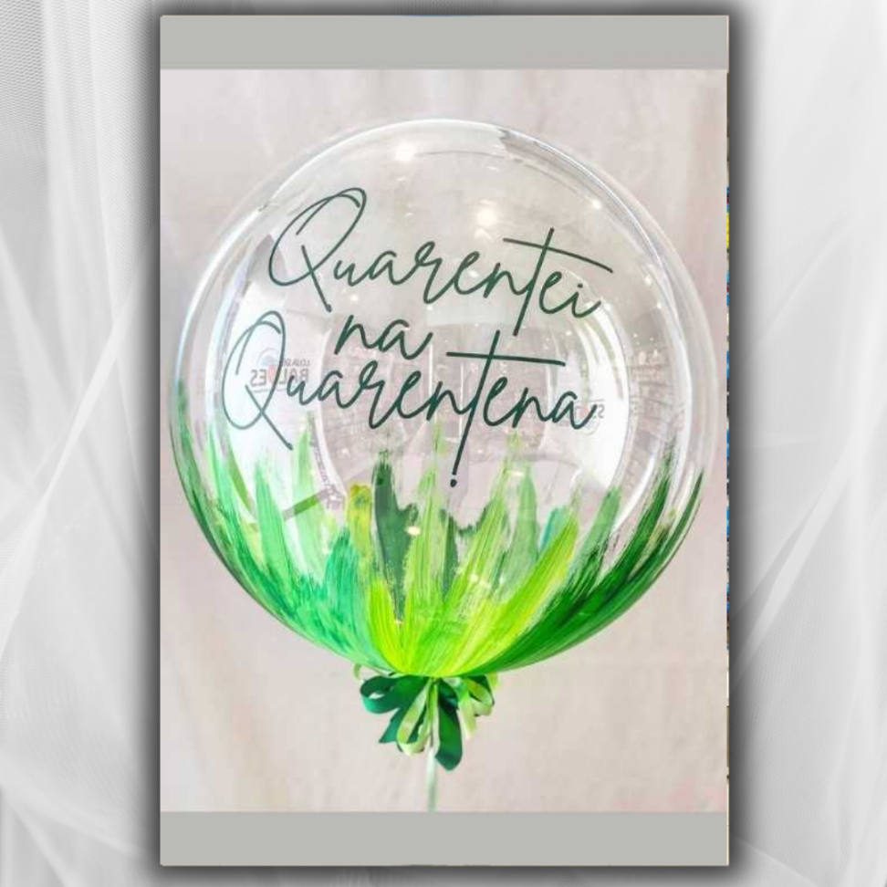 Bubble 20″ Pintura a mão