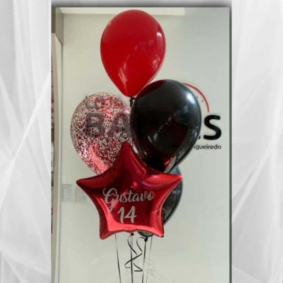 Arranjo Estrela – Vermelho