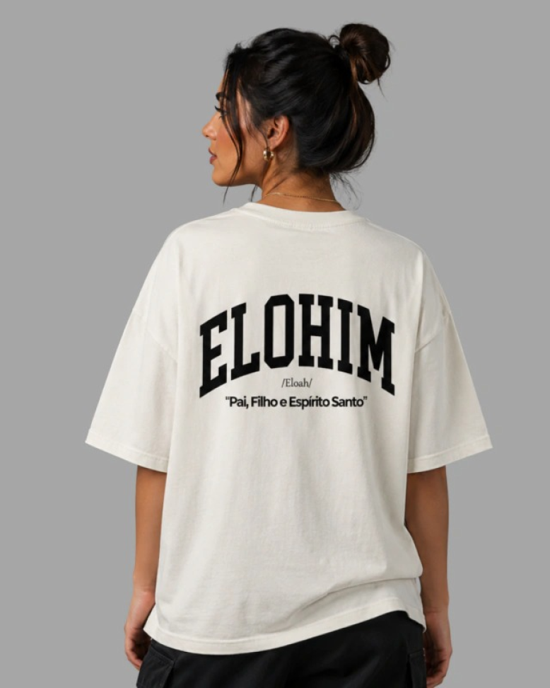 CAMISETA OVERSIZED ''ELOHIM''