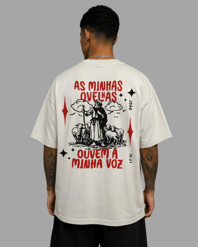CAMISETA OVERSIZED ''OVELHAS''