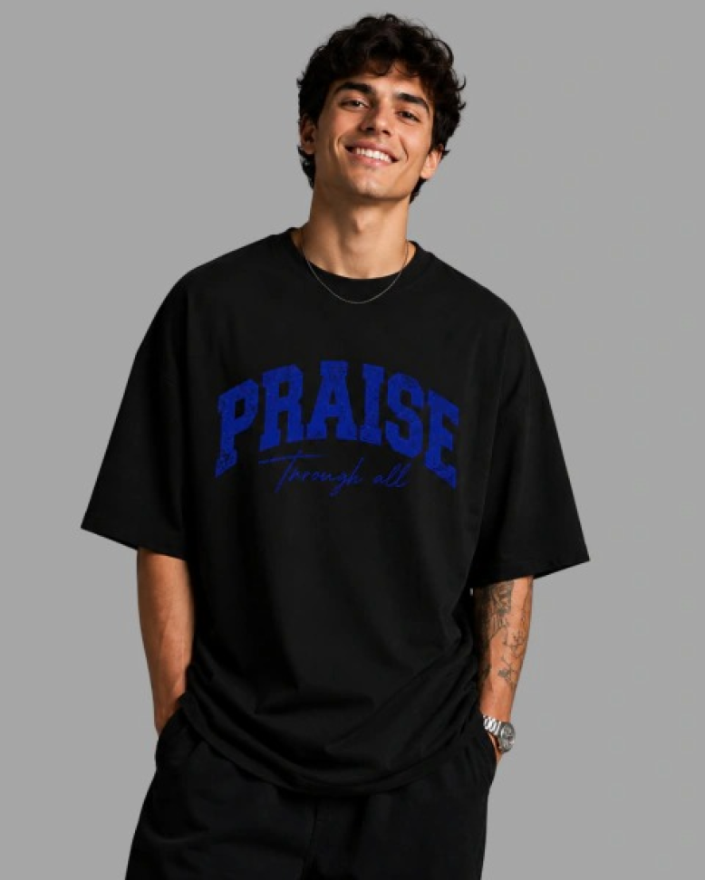 CAMISETA OVERSIZED ''PRAISE''