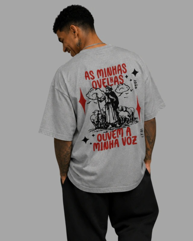 CAMISETA OVERSIZED ''OVELHAS''