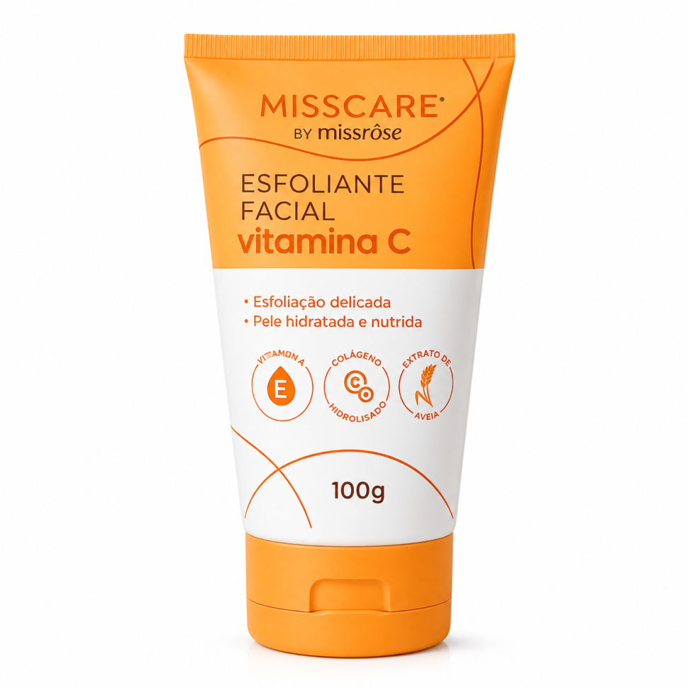 Esfoliante facial vitamina C