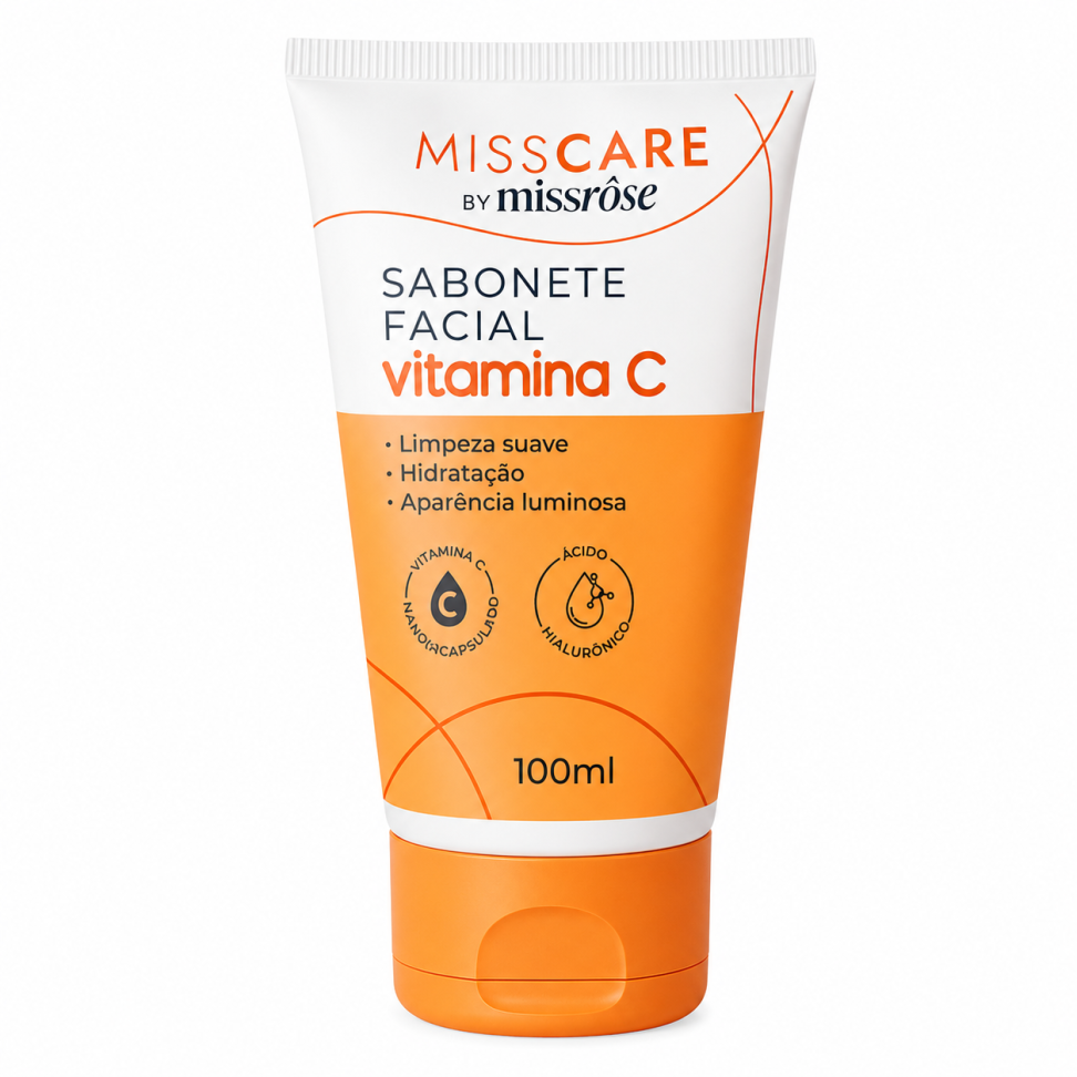 Sabonete facial vitamina C