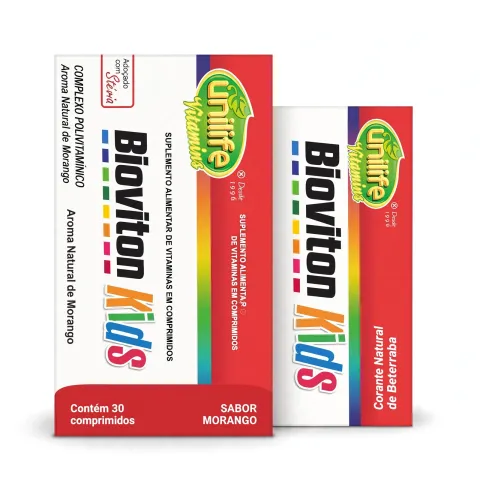 Bioviton Kids Morango 30 Caps.