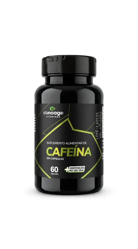 Cafeina 600MG Clinoage 60Caps