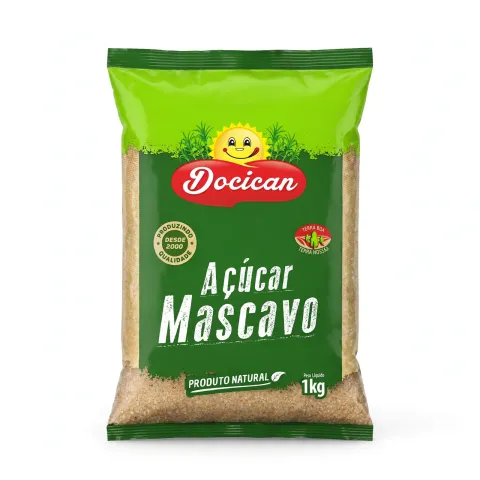 Açucar Mascavo Docican 1KG
