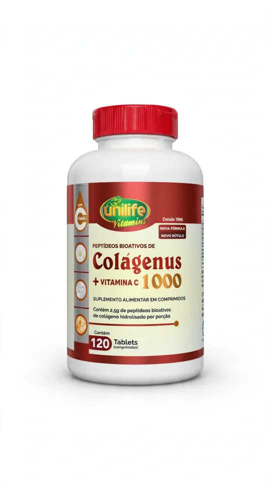 Colagenus Pure - Hidrolisado 1.000 MG.+ VIT.C. 120 Caps.