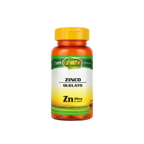 Zinco Quelado ZN 60 Caps