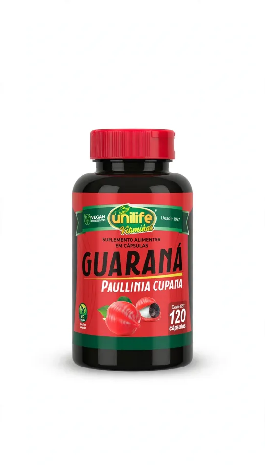 Guarana 500 MG - 120 Caps