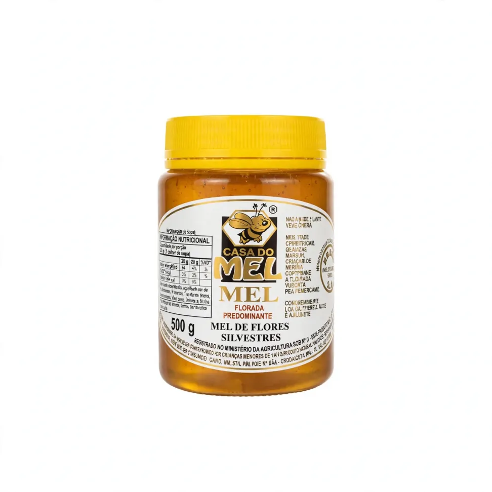 Mel Silvestre Casa Do Mel Pote 500G