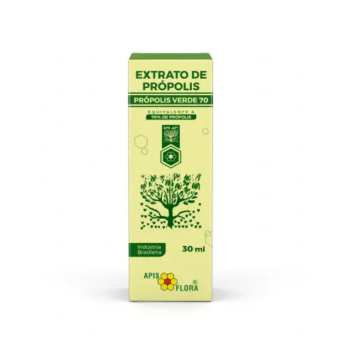 Extrato De Propolis Verde 70% Apis Flora 30ML