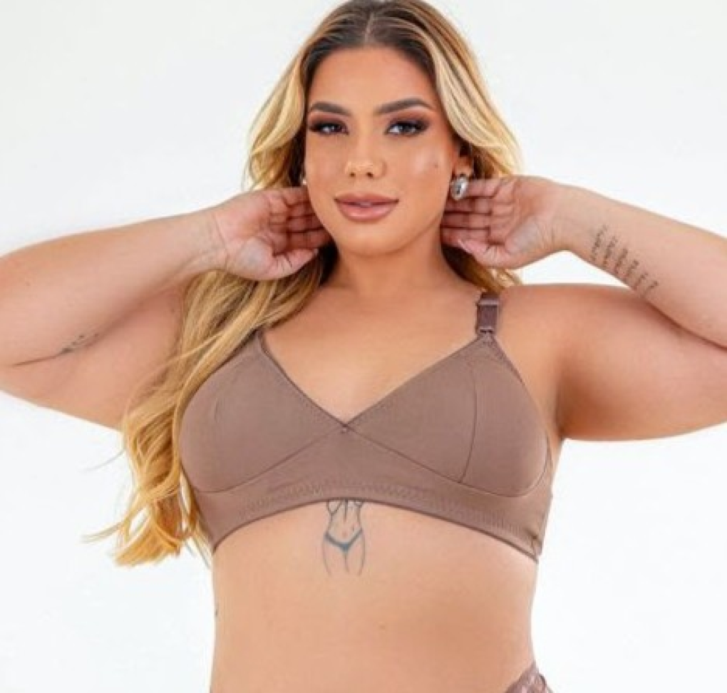 Sutiã sem bojo tradicional