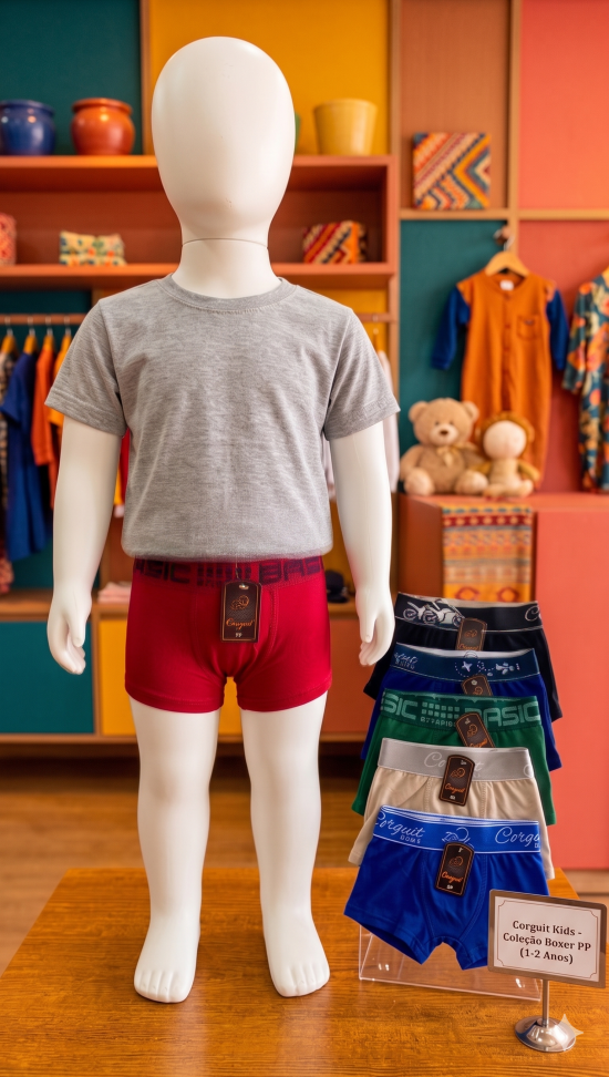 Boxer infantil de cotton - #3