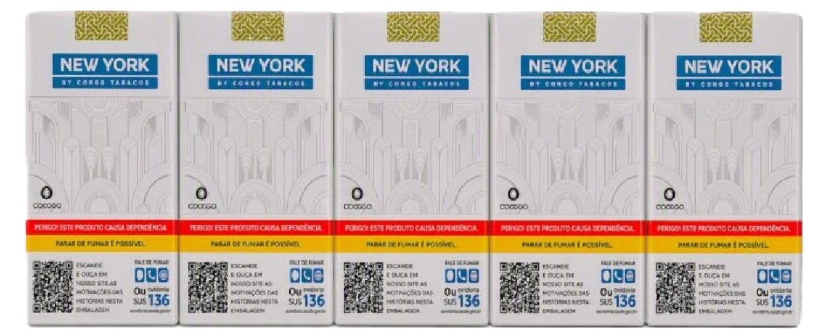 Caixa New York Maço Branco