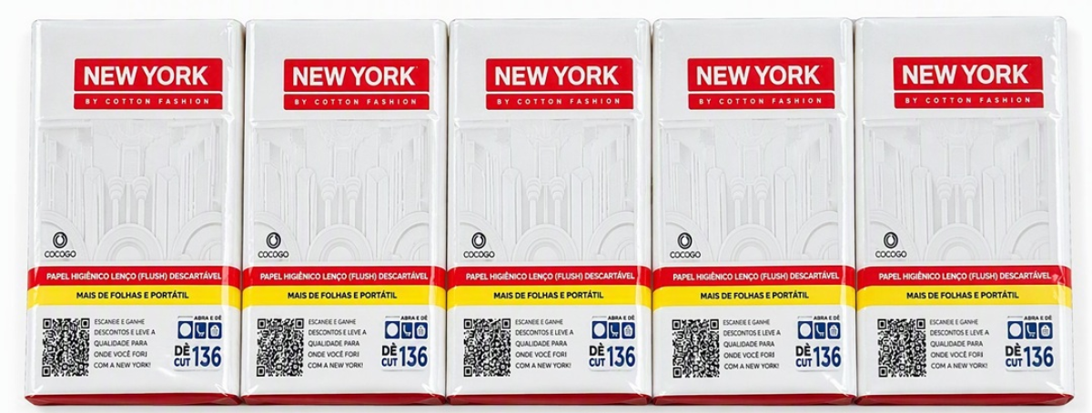 Caixa New York Box Vermelho