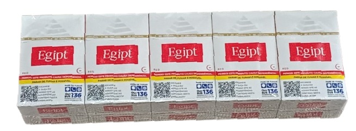 Caixa Egipt Box Vermelho