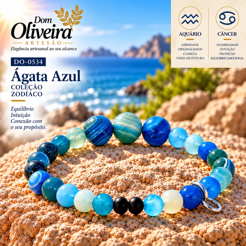 Aquário - Bracelete 6&10mm - #4