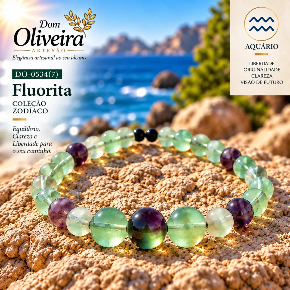 Aquário - Bracelete 6&10mm - #1